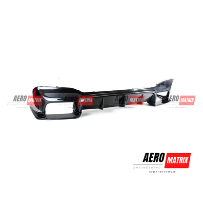 BMW M5 F90 2018–2023 – Rear Diffuser (Carbon Fibre Gloss)