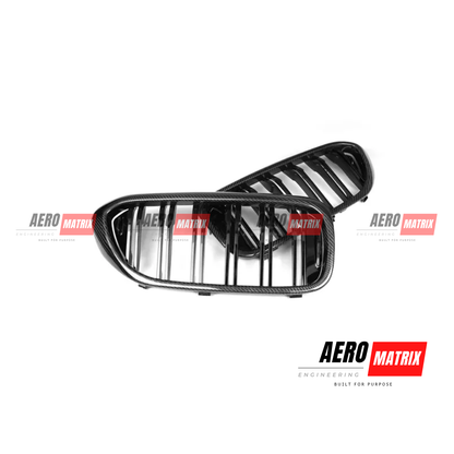 BMW M5 F90 2018–2023 Dual Slat Grille – Carbon Fibre
