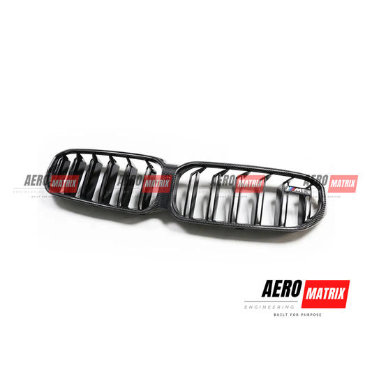 BMW M5 F90 2018–2023 – Dual Slat Grille (Carbon Fibre)