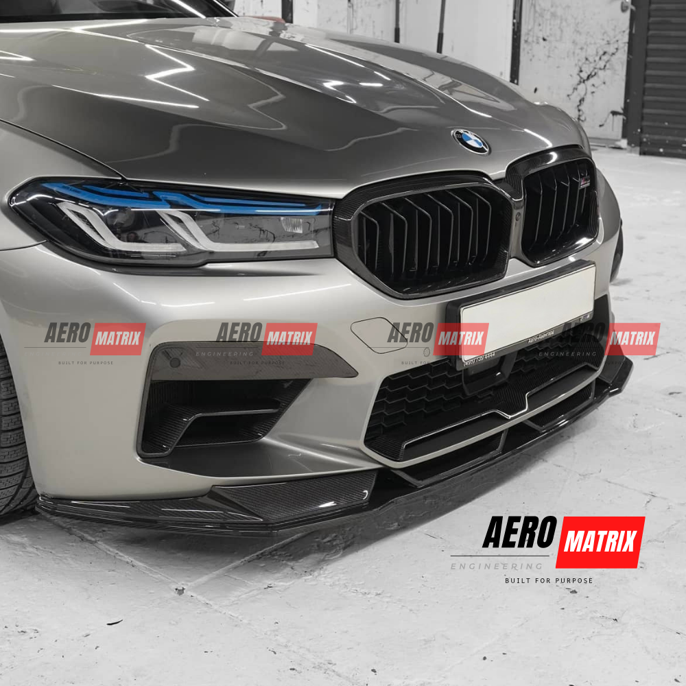 BMW M5 F90 2018–2023 – Dual Slat Grille (Carbon Fibre)