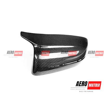 BMW M5 F90 2018–2023 – Side Mirror (Carbon Fibre Gloss)