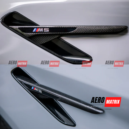 BMW M5 F90 2018–2023 – Side Logo (Carbon Fibre)