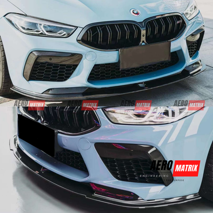 BMW 8 Series F91/F92/F93 2019–2023 Front Lip (Carbon Fibre)