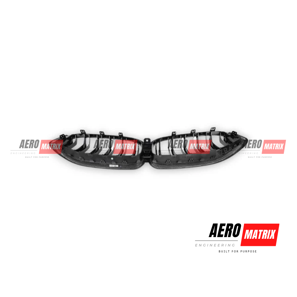 BMW 8 Series F91/F92/F93 2019–2023 Dual Slat Grille (Carbon Fibre)