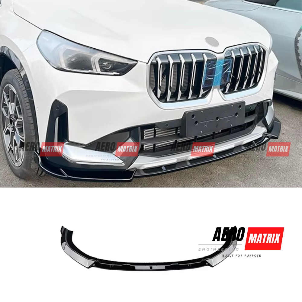 Front Lip for BMW X1 U11 2023+ | Gloss Black (Gloss Black)