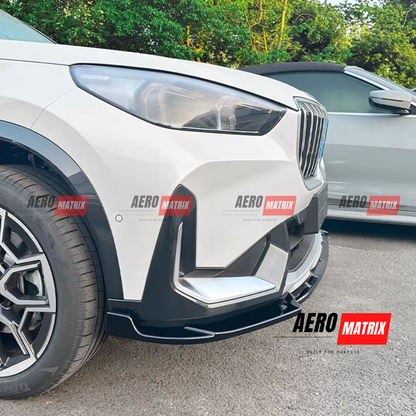 Front Lip for BMW X1 U11 2023+ | Gloss Black (Gloss Black)