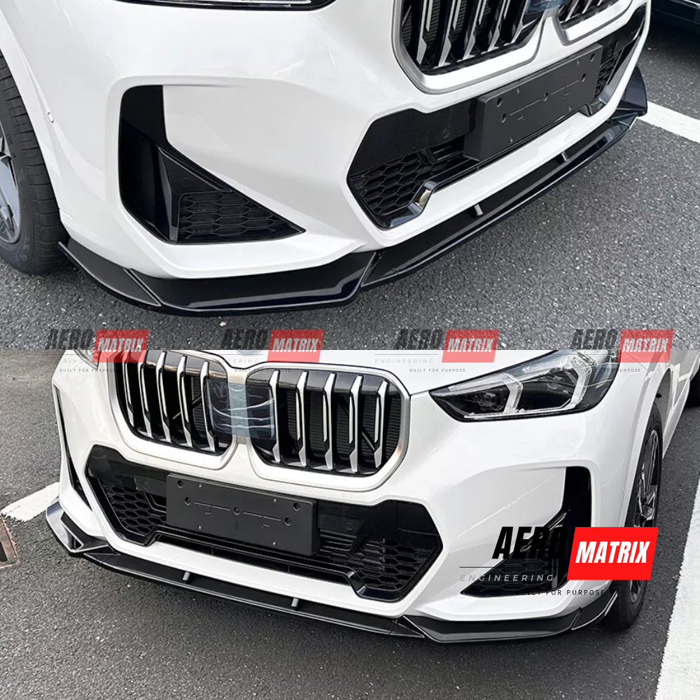 Front Lip for BMW X1 U11 2023+ | Gloss Black (Gloss Black)