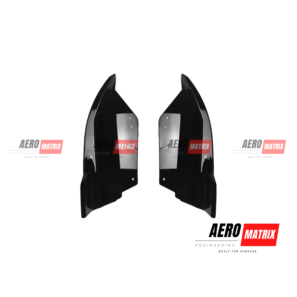 BMW X1 U11 2023+ Rear Splatter – Gloss Black