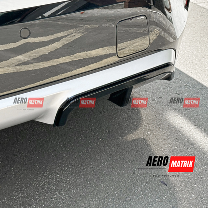 Rear Diffuser for BMW X1 U11 2023+ | Gloss Black (Gloss Black)
