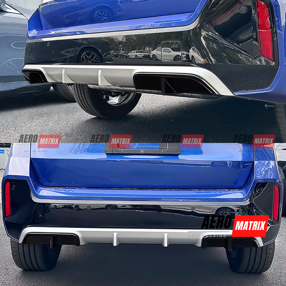Rear Diffuser for BMW X1 U11 2023+ | Gloss Black (Gloss Black)