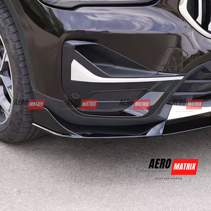 BMW F48 X1 2015–2022 Front Lip (Gloss Black)