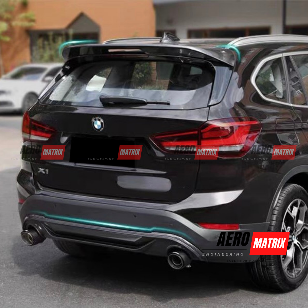 BMW F48 X1 2015–2022 Rear Diffuser (Gloss Black)