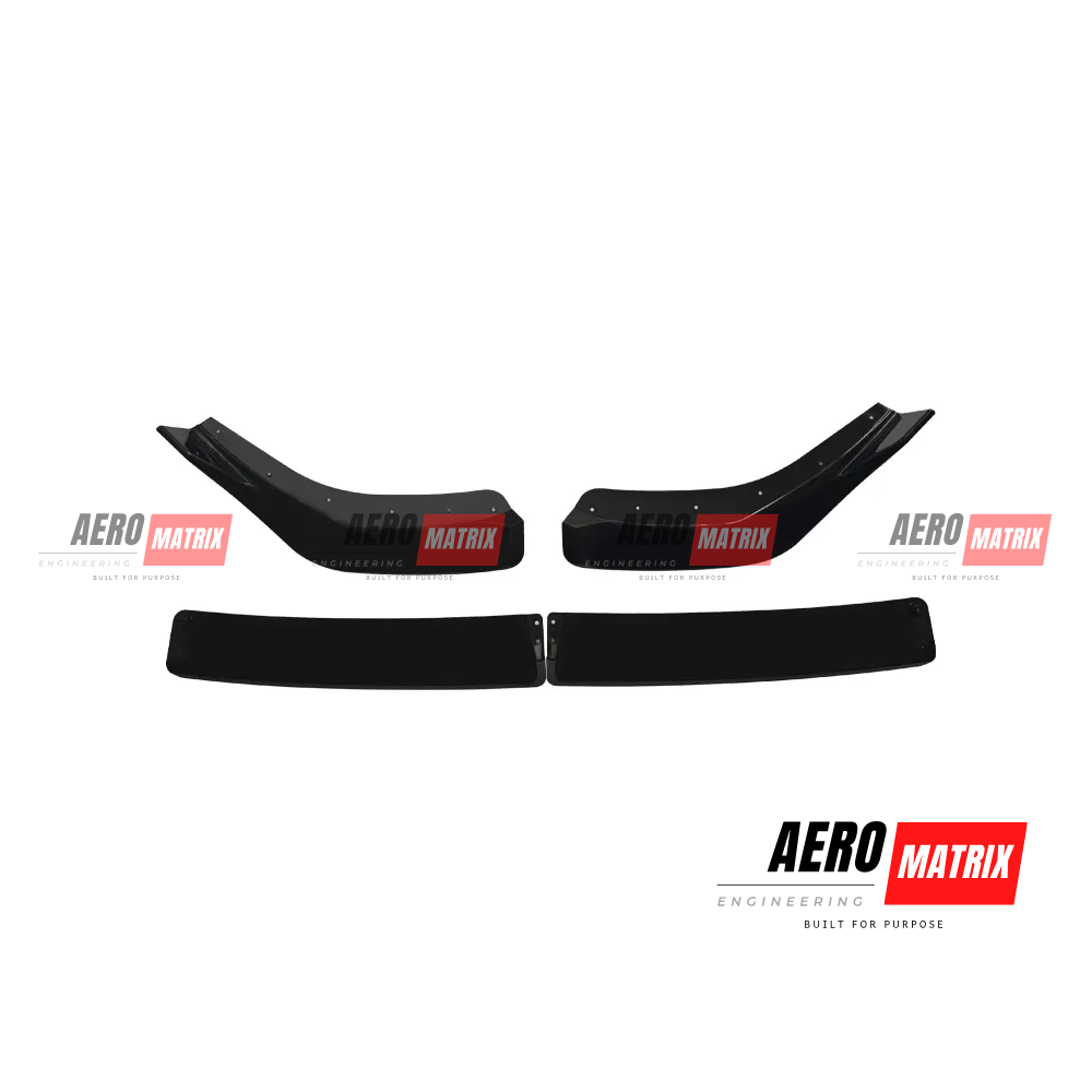 BMW U10 X2 2024+ Front Lip (Gloss Black) – Gloss Black