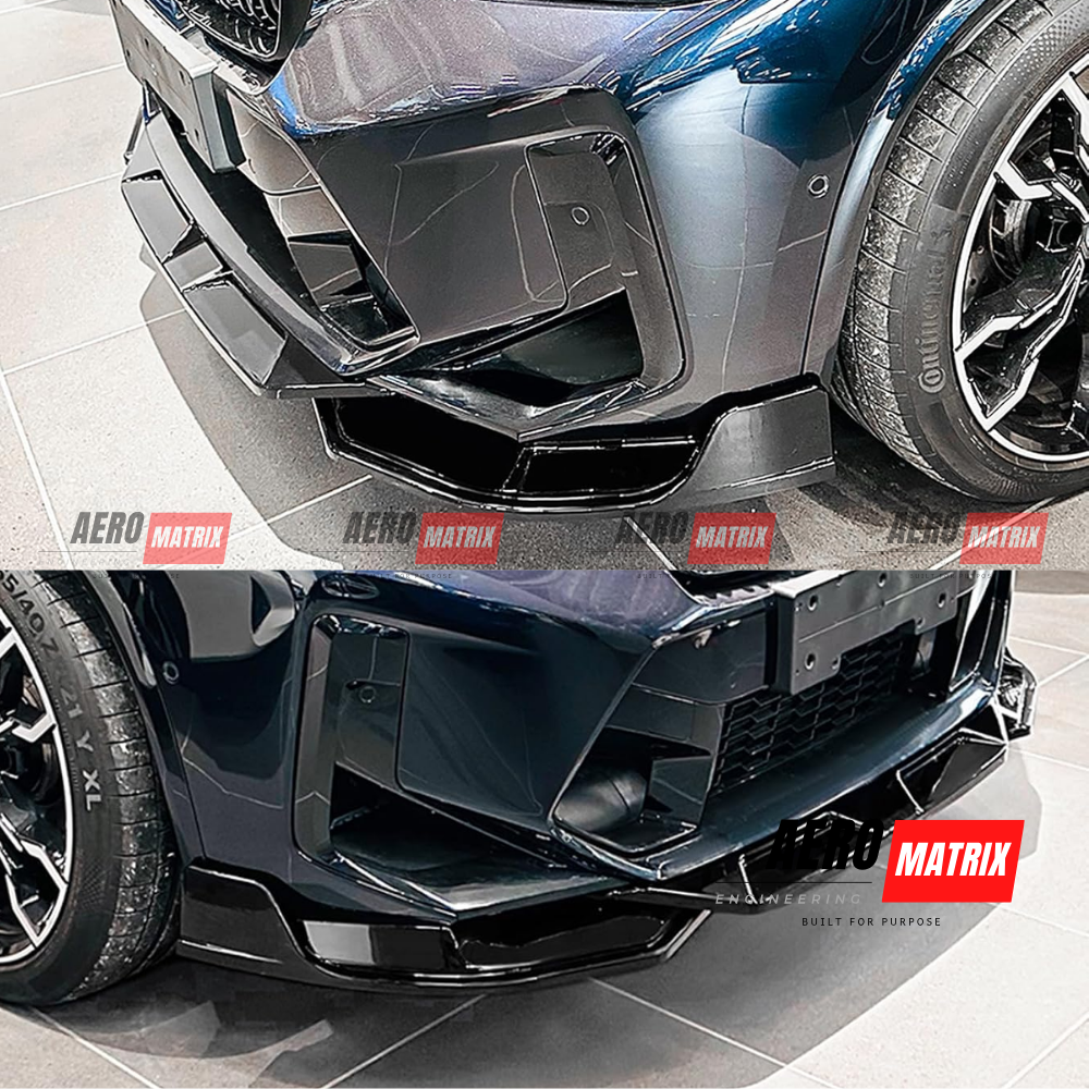 BMW X3M X4M F97/F98 2019–2022 Front Lip (Gloss Black)