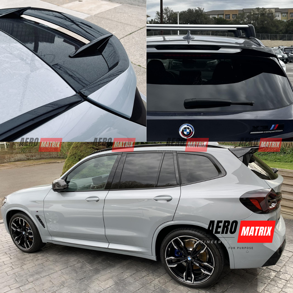 BMW X3 F97 G01 X3M 2019–2022 Spoiler (Gloss Black)