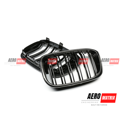 BMW X3 G01 / X4 G02 / X3M F97 / X4M F98 2018–2021 Grille (Gloss Black)