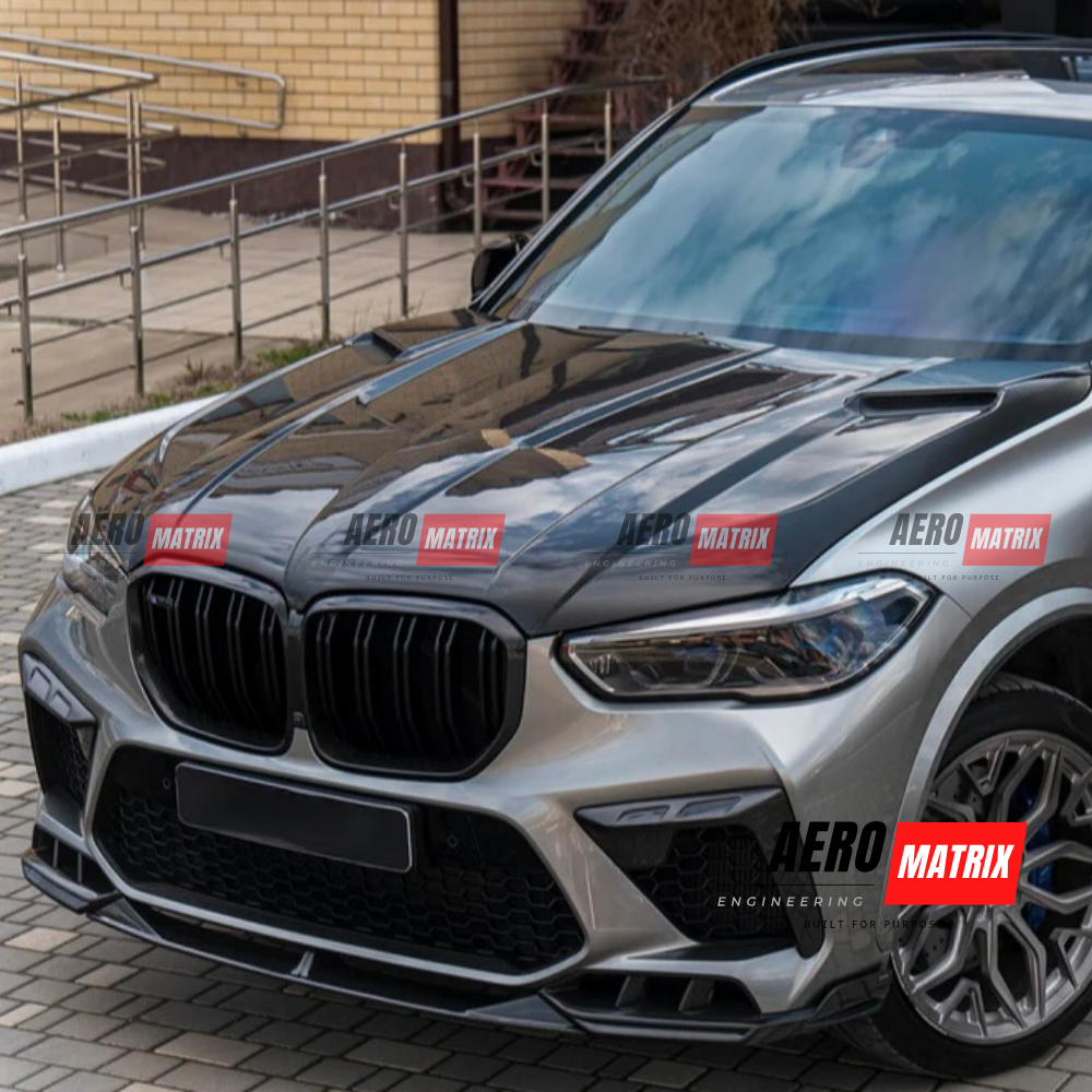 BMW X5 G05 / X5M F95 / X6M F96 G06 Voyager Performance Bonnet (Carbon Fibre)