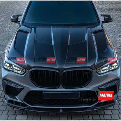 BMW X5 G05 / X5M F95 / X6M F96 G06 Voyager Performance Bonnet (Carbon Fibre)