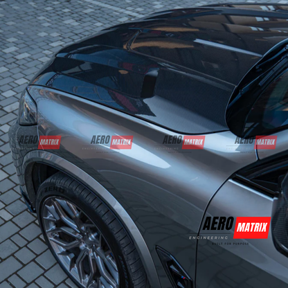 BMW X5 G05 / X5M F95 / X6M F96 G06 Voyager Performance Bonnet (Carbon Fibre)