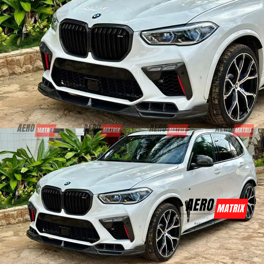 BMW X5M F95 Front Lip (Carbon Fibre)