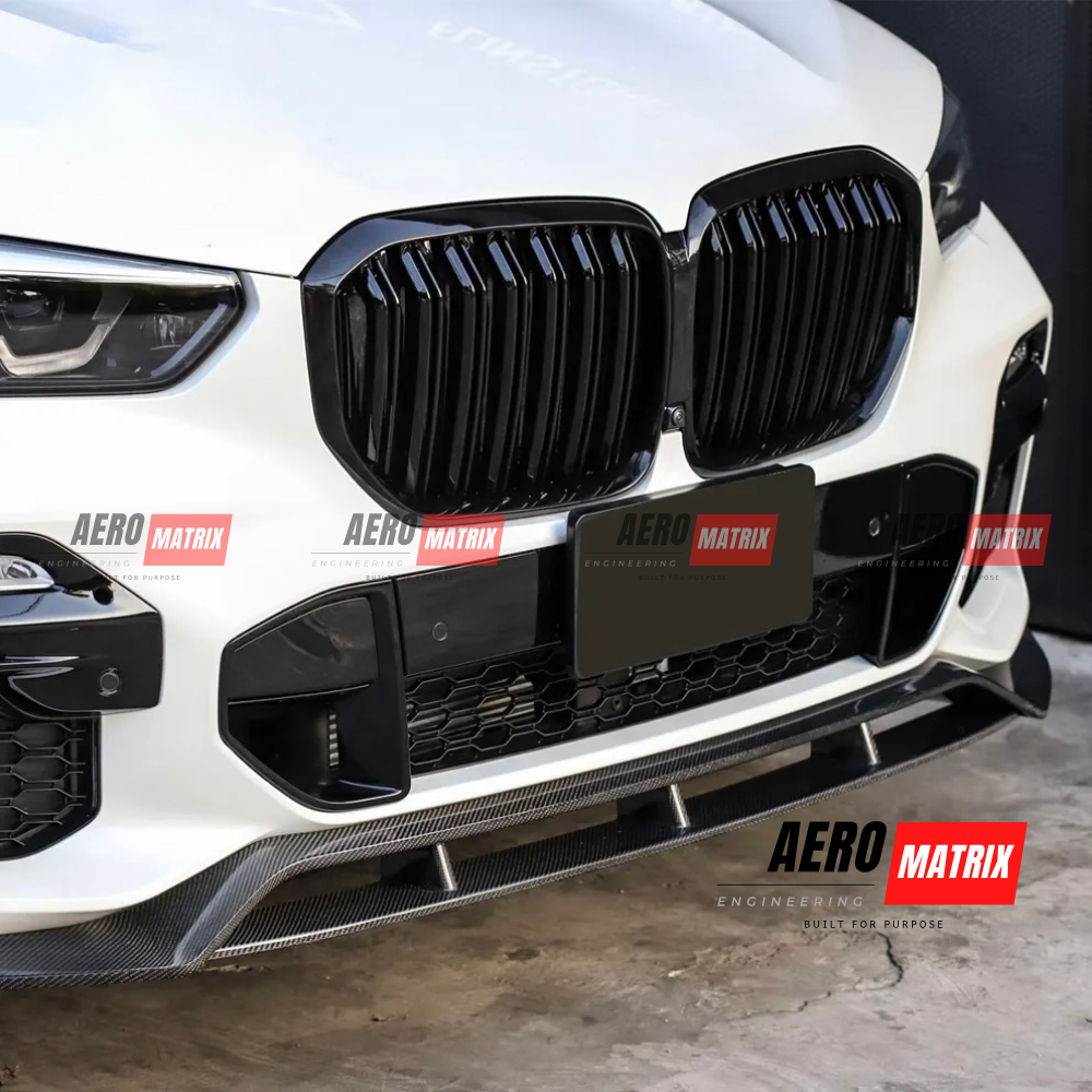 BMW X5 G05 / X5M F95 2020–2022 Pre-LCI Dual Slat Grille (Gloss Black)