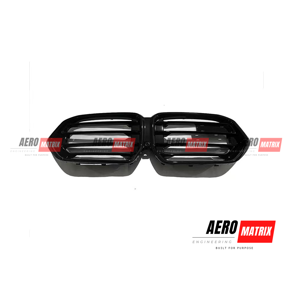 BMW X5M F95 LCI 2023+ Dual Slat Grille – Gloss Black
