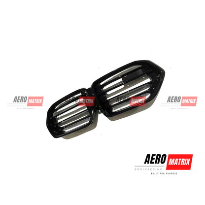 BMW X5M F95 LCI 2023+ Dual Slat Grille (Gloss Black)
