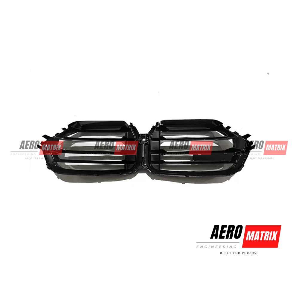 BMW X5M F95 LCI 2023+ Dual Slat Grille (Gloss Black)