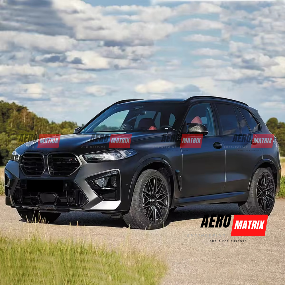 BMW X5M F95 LCI 2023+ Dual Slat Grille (Gloss Black)