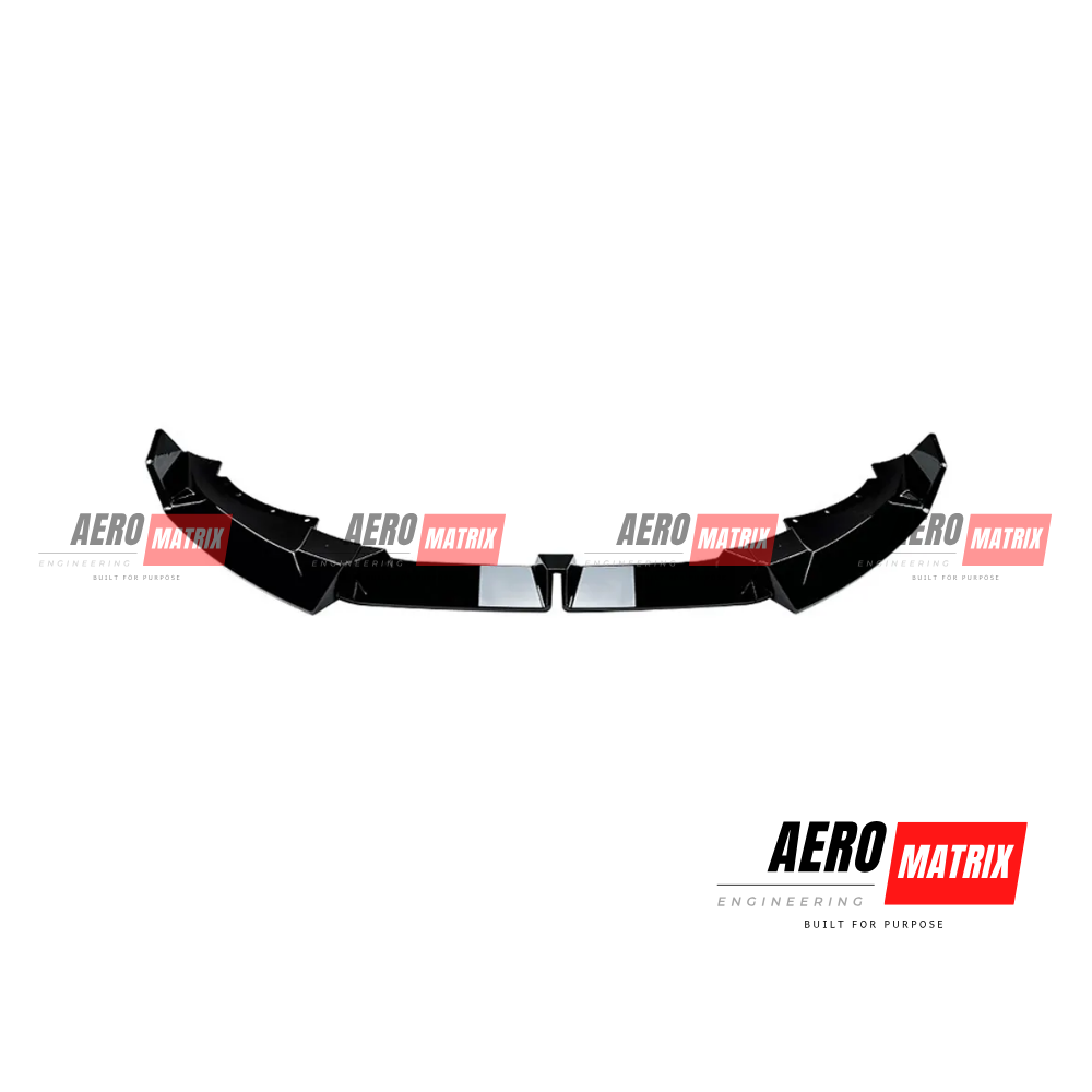 BMW X6 G06 2019–2022 Front Lip – Front Lip – Gloss Black