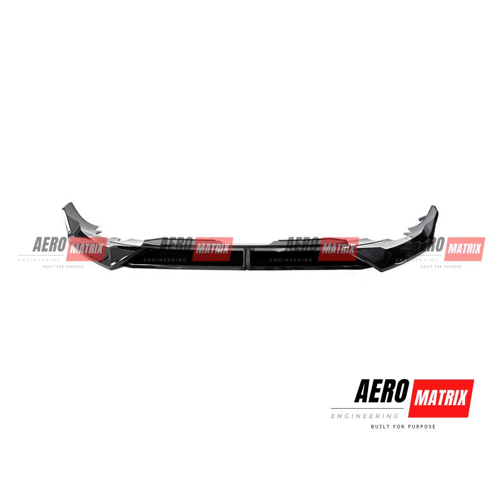 BMW X6 G06 2019–2022 Front Lip (Gloss Black)