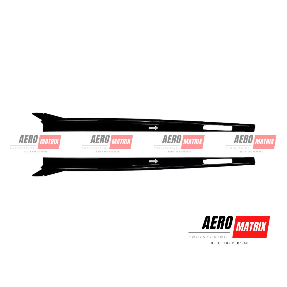 BMW X6M F96 G06 2019–2022 Side Skirting – Side Skirting – Gloss Black