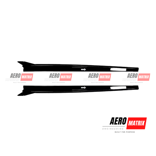 BMW X6M F96 G06 2019–2022 Side Skirting – Side Skirting – Gloss Black