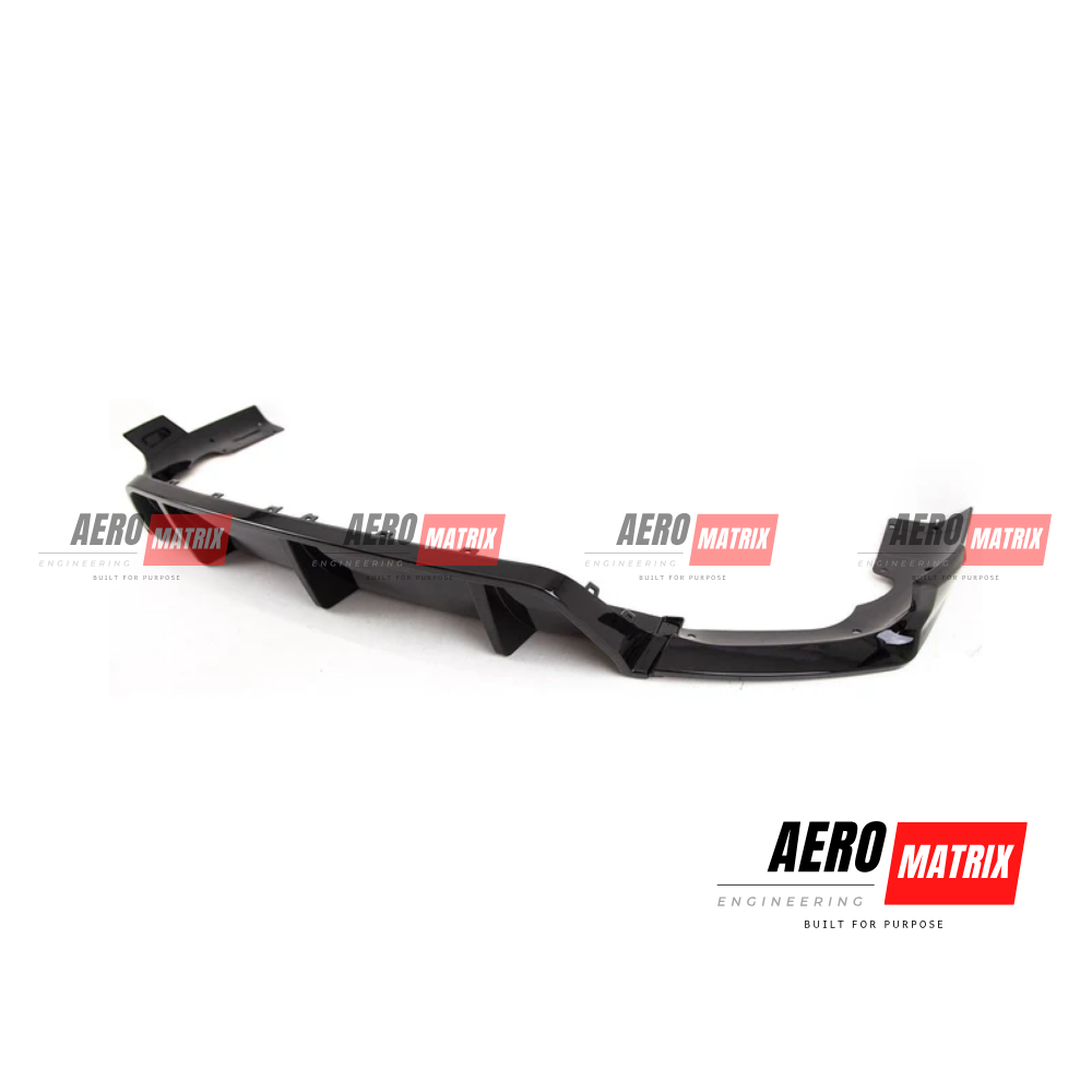 BMW X6 G06 2019–2022 Rear Diffuser (Gloss Black)