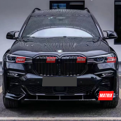 BMW X7 G07 2018–2022 Pre-LCI Front Lip (Gloss Black)