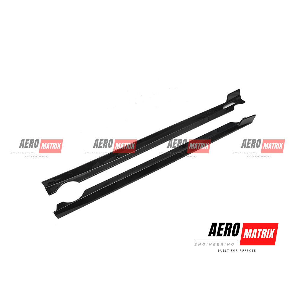 BMW X7 G07 2018–2025 Side Skirting (Gloss Black)