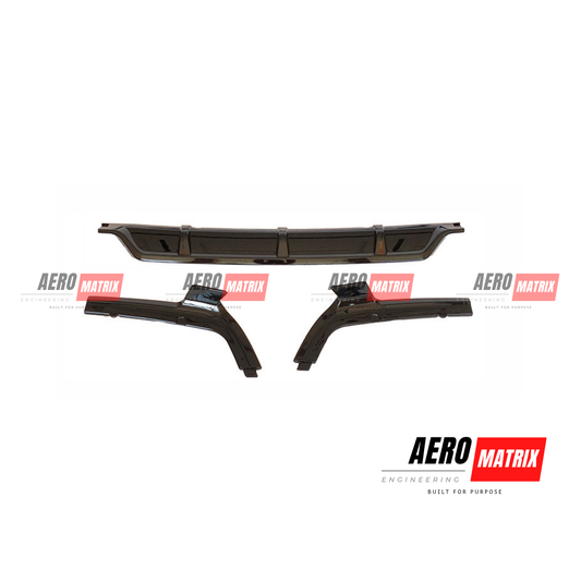 BMW X7 G07 2018–2022 Pre-LCI Rear Diffuser – Gloss Black