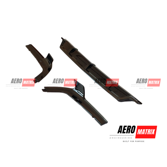 BMW X7 G07 2018–2022 Pre-LCI Rear Diffuser (Gloss Black)