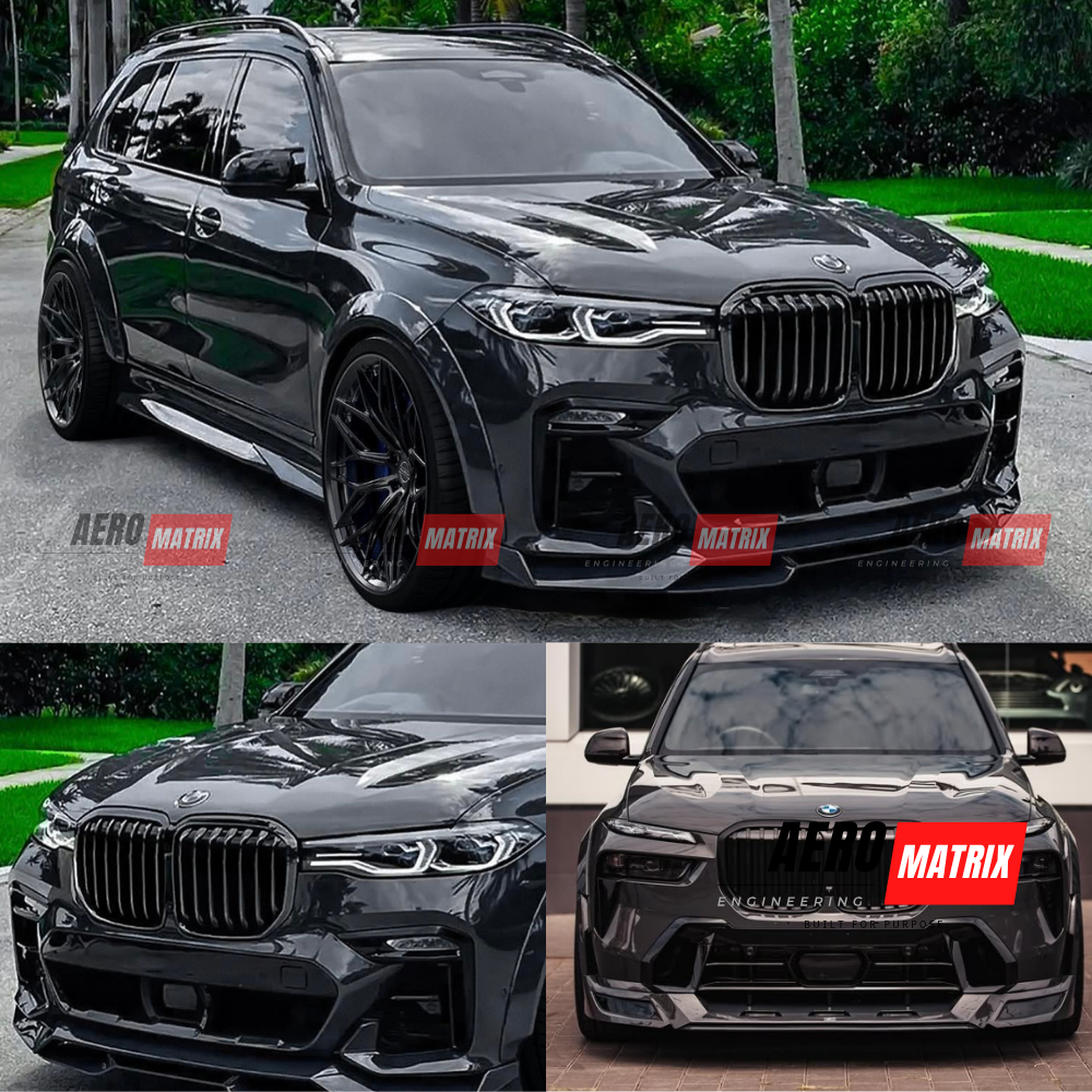 BMW X7 G07 2018–2022 Pre-LCI Grille (Gloss Black)