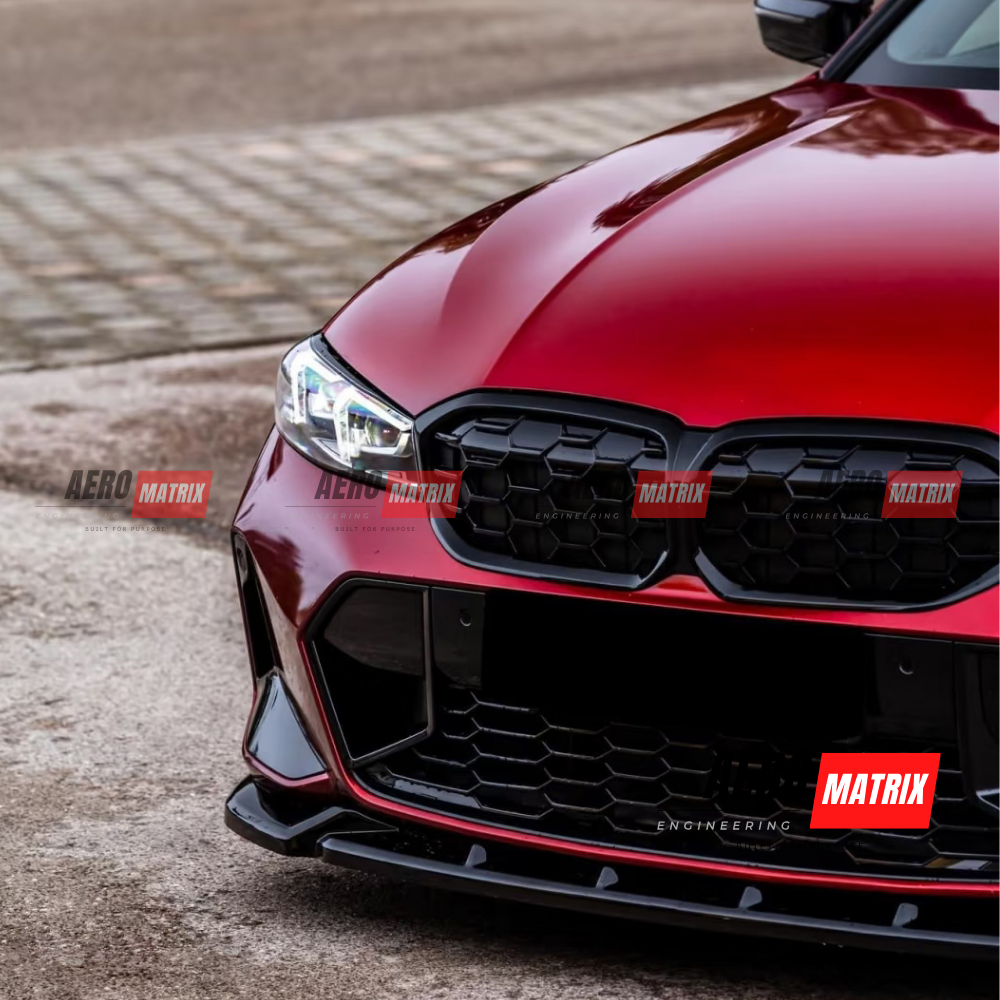 BMW G20/G21 2018–2022 M Sport Front Lip (Gloss Black)