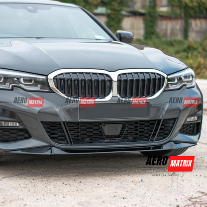 BMW G20/G21 2018–2022 Front Lip (Gloss Black)