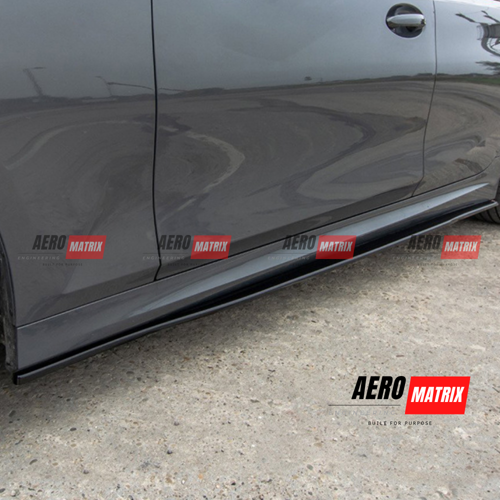 BMW G20/G21 2018–2022 Side Skirting (Gloss Black)
