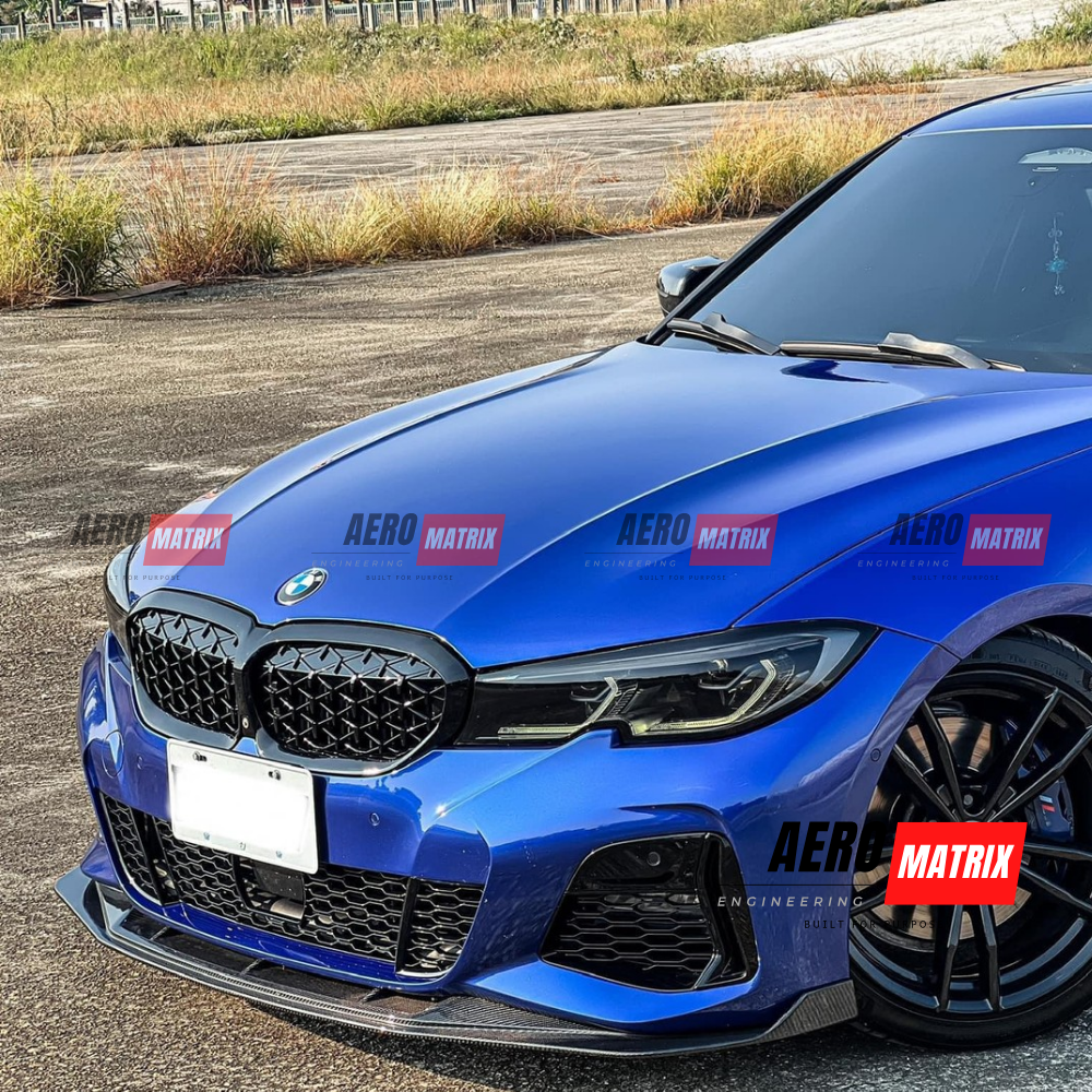 BMW G20/G21 2018–2022 Diamond Pattern Grille (Gloss Black)