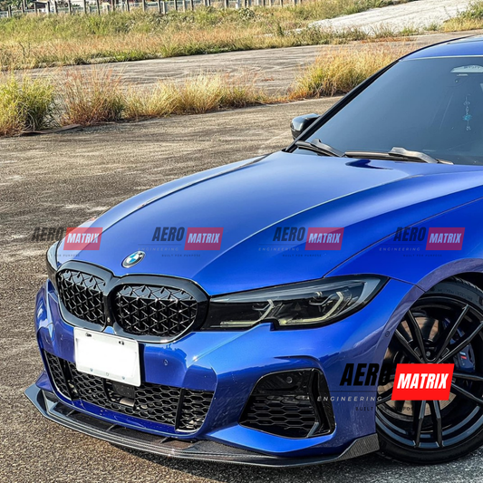 BMW G20/G21 2018–2022 Diamond Pattern Grille (Gloss Black)