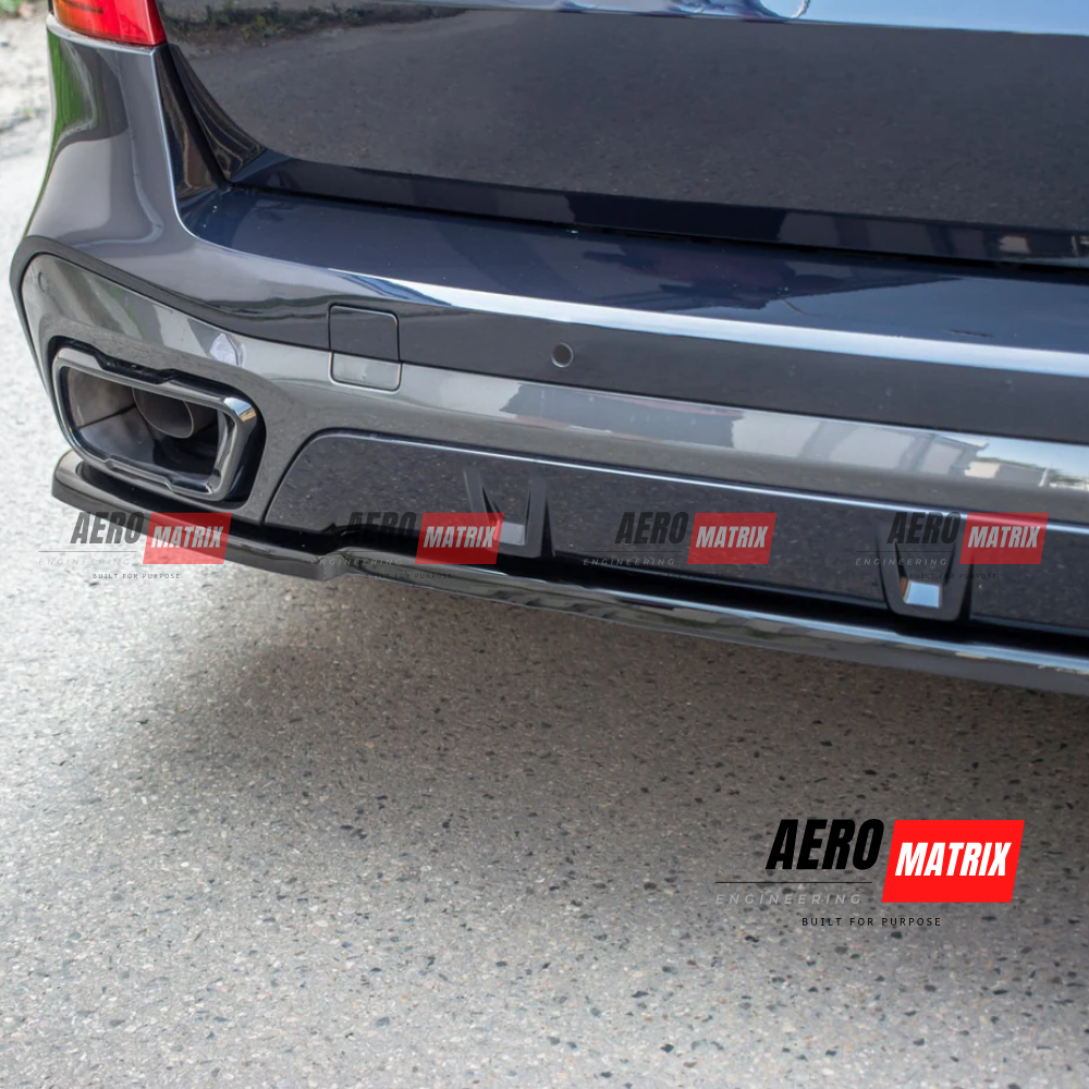 BMW X5 G05 M-Pack 2018–2023 Rear Diffuser (Gloss Black)