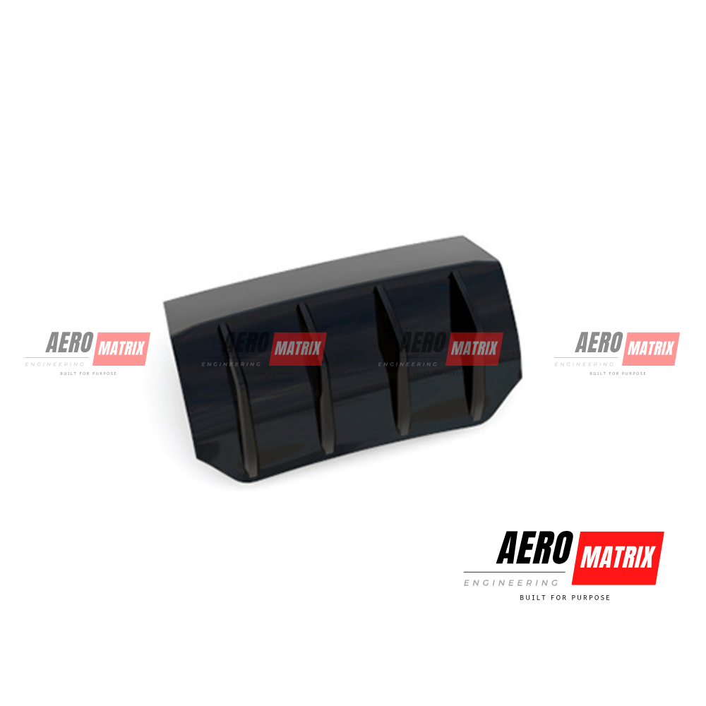 Porsche Macan 2022+ Rear Splatter – Gloss Black