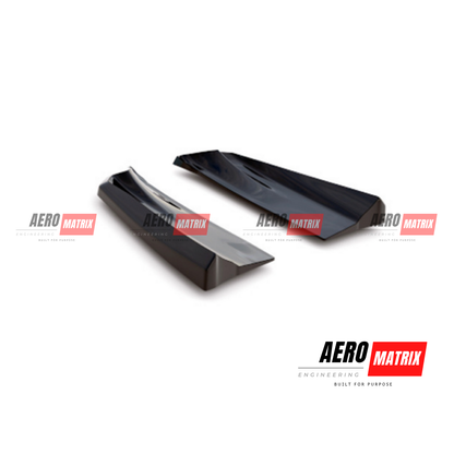 Porsche Macan 2022+ Rear Diffuser – Gloss Black