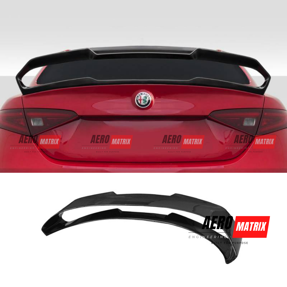 Alfa Romeo Giulia 2017+ GTAm Style Spoiler (Carbon Fibre)