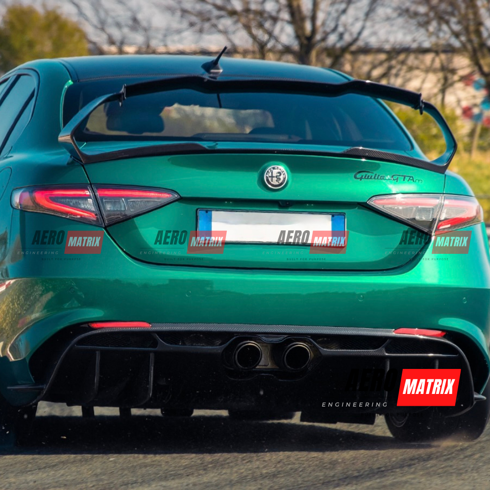 Alfa Romeo Giulia 2017+ GTAm Style Spoiler (Carbon Fibre)