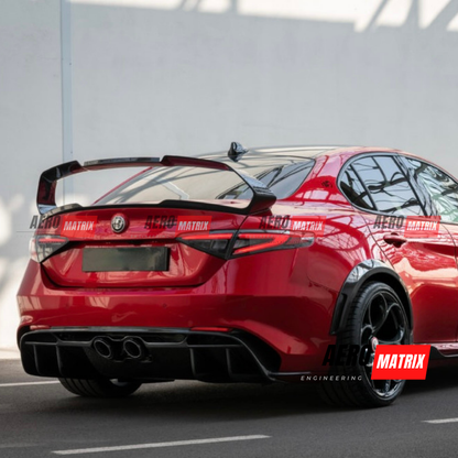 Alfa Romeo Giulia 2017+ GTAm Style Spoiler (Carbon Fibre)